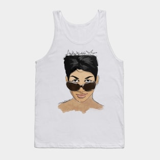 Aretha Franklin Color Tank Top